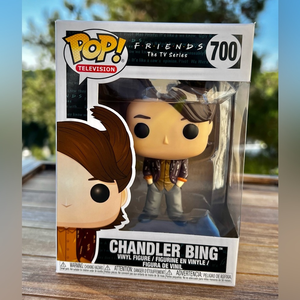 Funko Pop! Television: Friends 700# Chandler Bing Exclusive Vinyl Action Figures